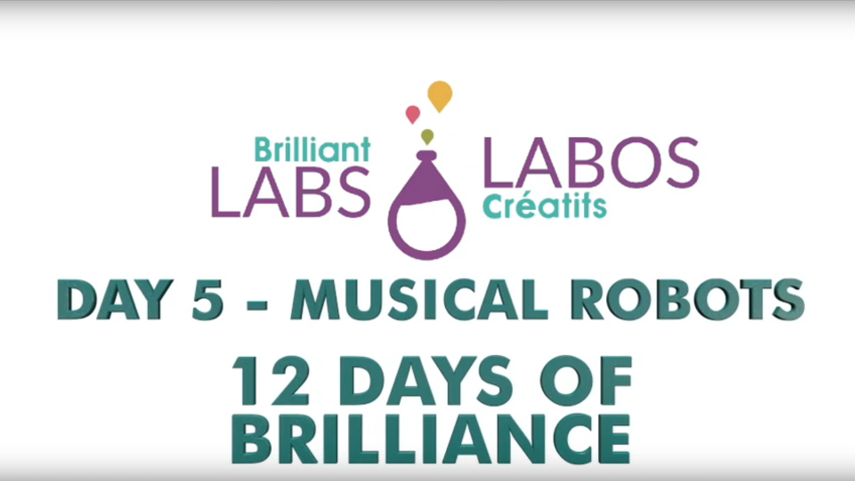 12 Days of Brilliance - Day 5 - Let's Make Some Music!
