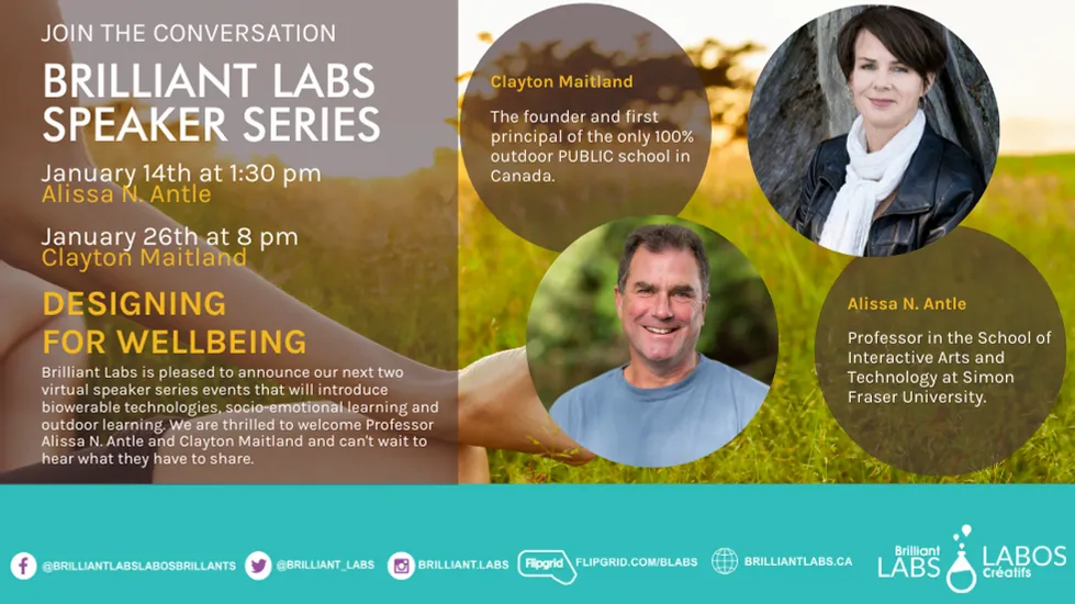 Join the Conversation in January with our Brilliant Labs Speaker Series