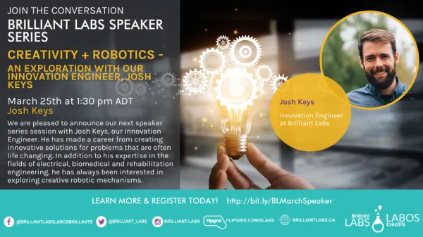 Making a Difference Speaker Series: Creativity and Robotics