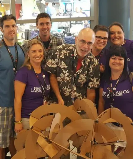 Jacob Lingley speaks at the Make: Education Forum in NYC