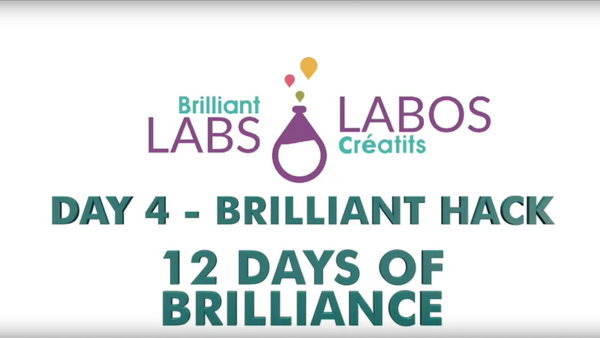 12 Days of Brilliance - Day 4 - Brilliant Hacking