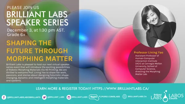 Shaping the Future Through Morphing Matter, Conversations with Professor Lining Yao